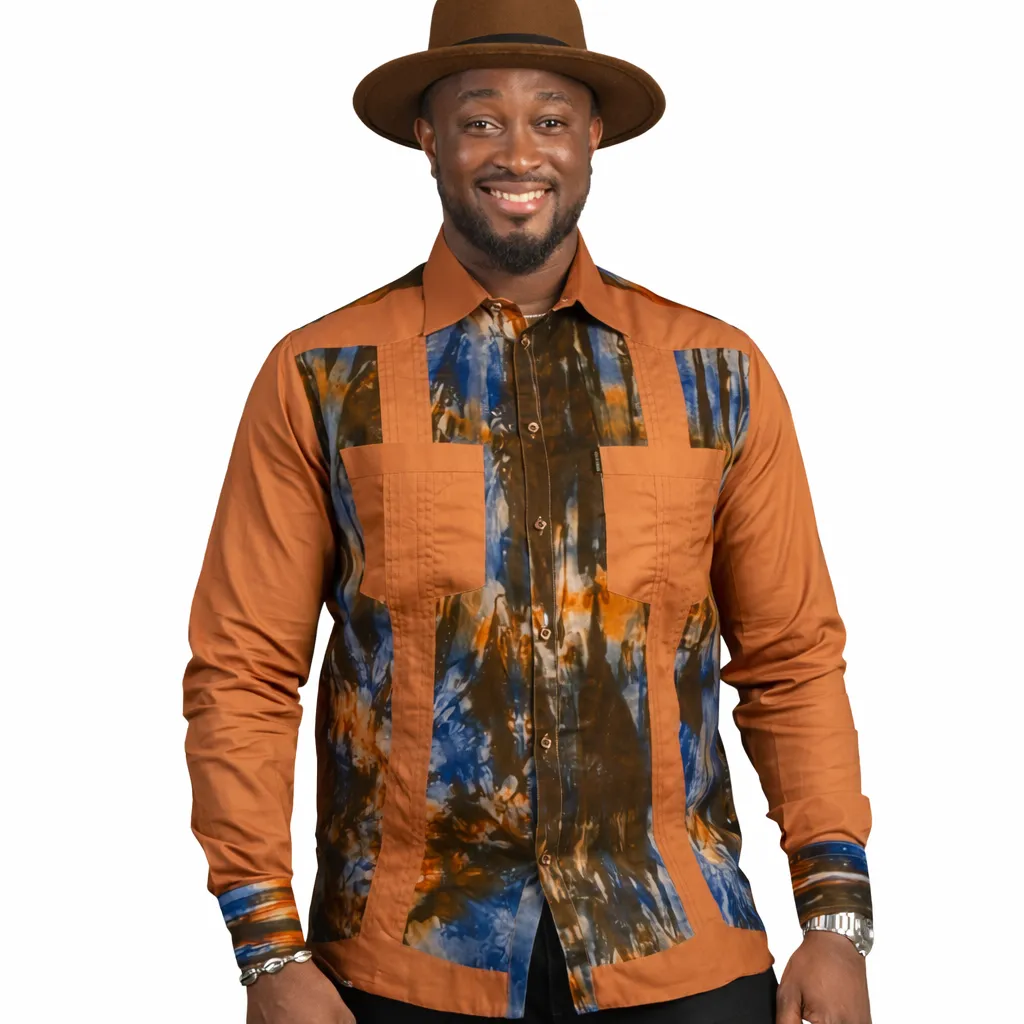 Chemise en coton à manches longues – 1 pièce