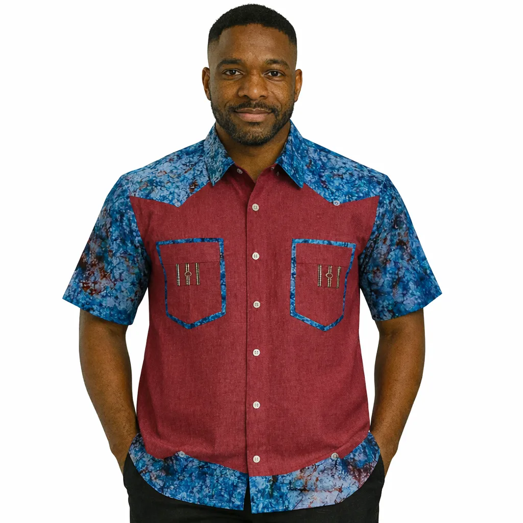 Chemise en coton à manches courtes – 1 pièce