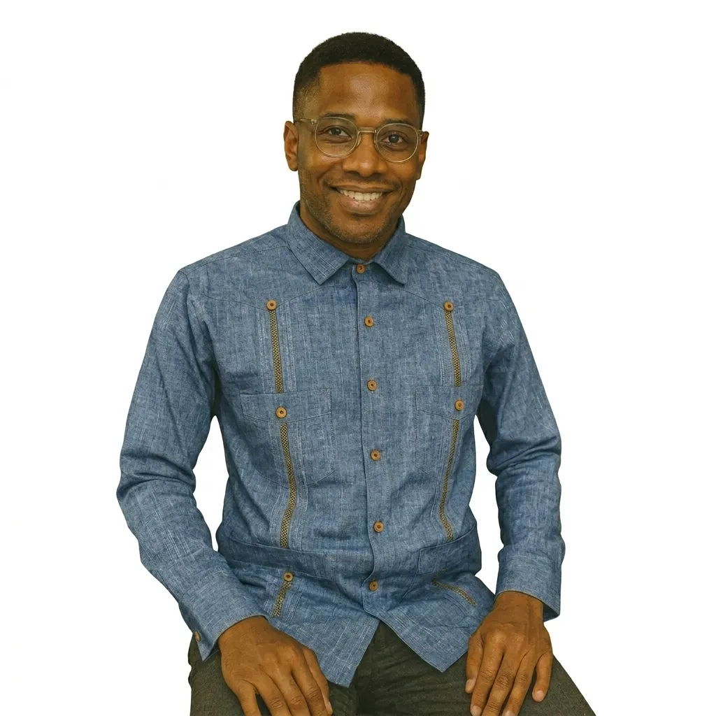 Chemise en coton à manches longues – 1 pièce